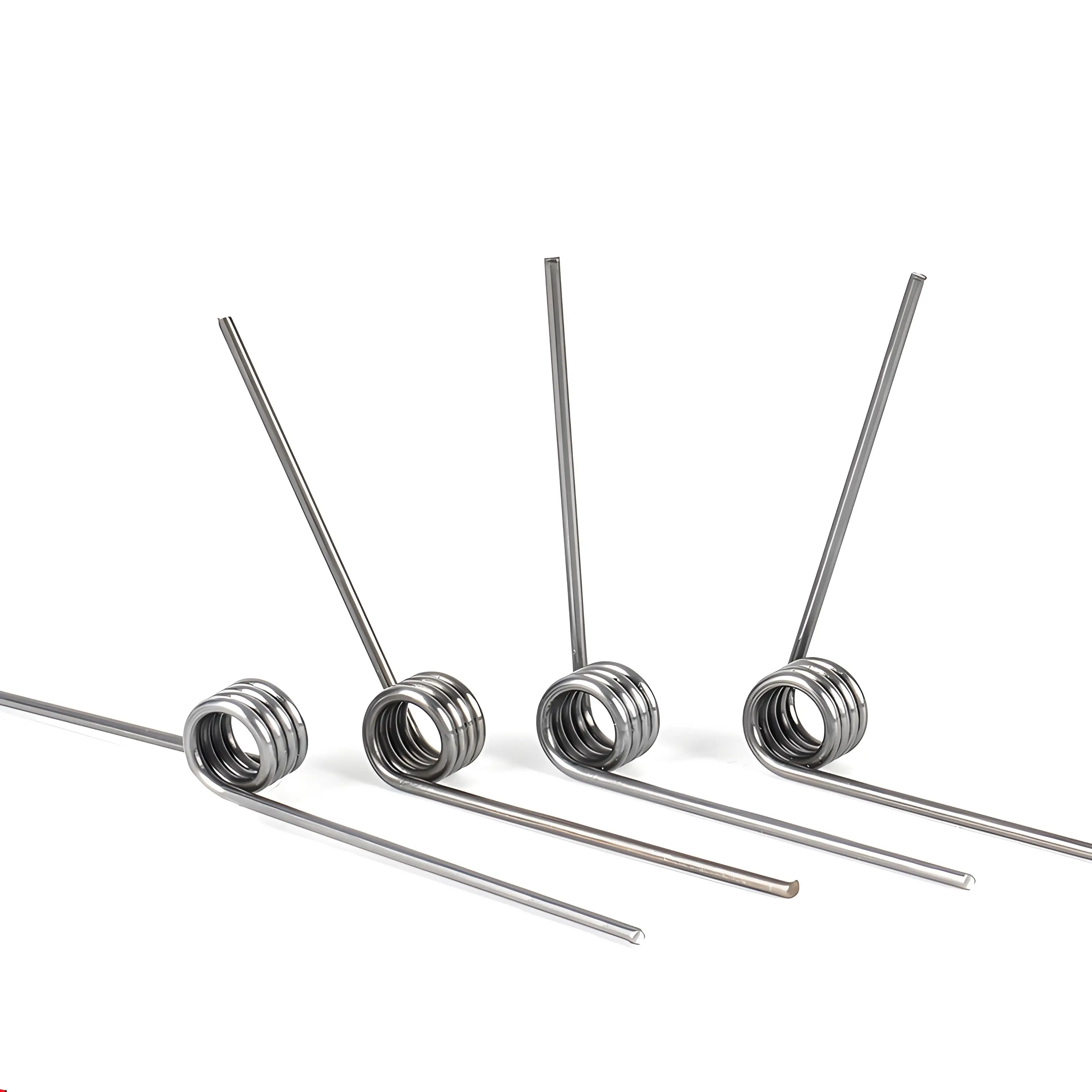 10Pcs 304SUS Torsion Spring Wire Diameter 0.5mm Return and Reset V-shaped Spring Laps 3/6/9 Stainless Steel Compression Spring