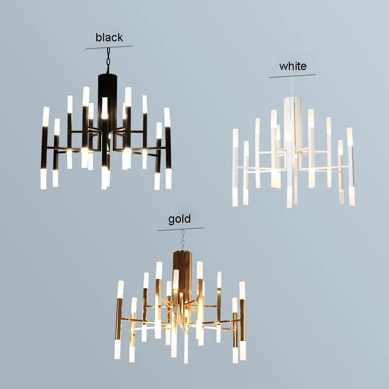 Modern Acrylic Led Pendant Light Nordic Living Room Kitchen Designer Hanging Lamps Suspension