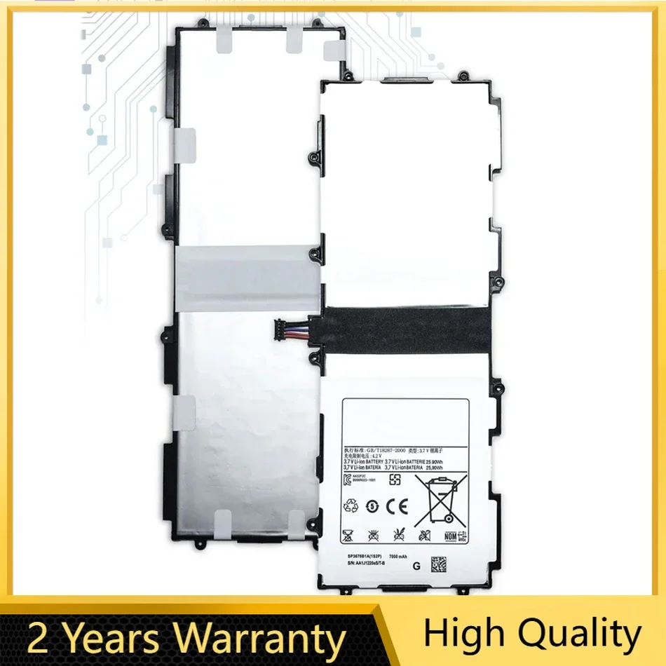 

Аккумулятор для планшета Samsung Galaxy Note 10,1 GT N8000 N8010 N8020 GT P7500 P7510 Tab 2 GT P5100, 7000 мАч, SP3676B1A, 1S2P