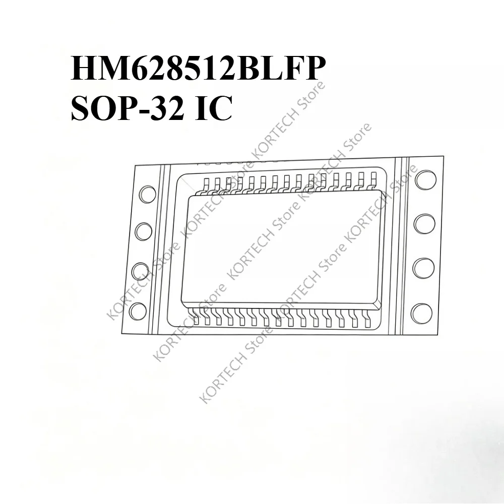 50Pcs/Lot Original HM628512BLFP-7 HM628512ALFP-7 HM628512 HM628512BLFP SOP-32 IC Chip  Best quality