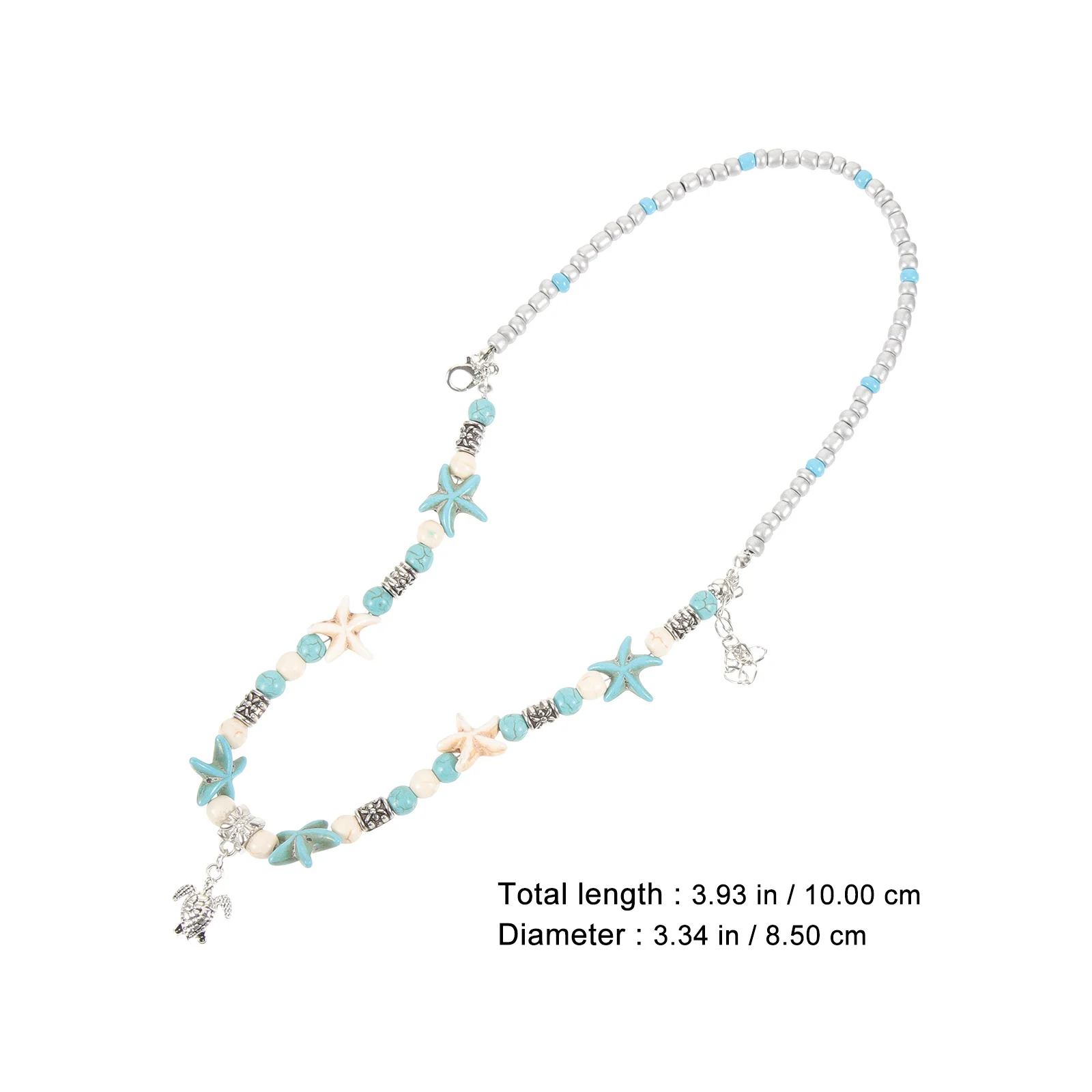 

2Pcs Summer Beach Anklets Women Ankle Bracelets Alloy Durable Foot Jewelry Wedding Birthday Christmas Beach Anklet