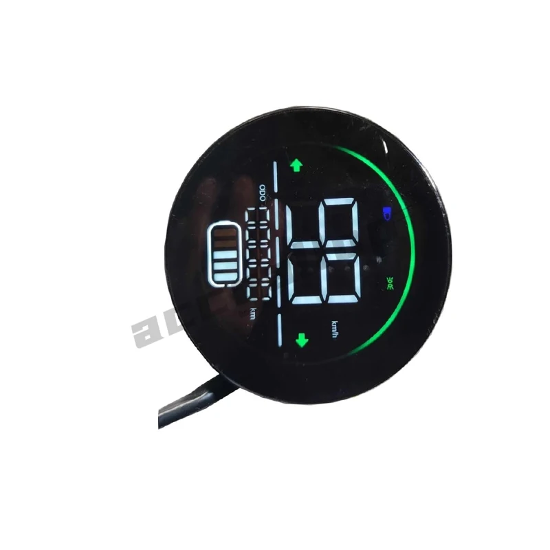 Electric Bike Speedometer Scooter Dashboard Indicator 48V 60V 72V Lead-Acid Battery LED Instrument Display