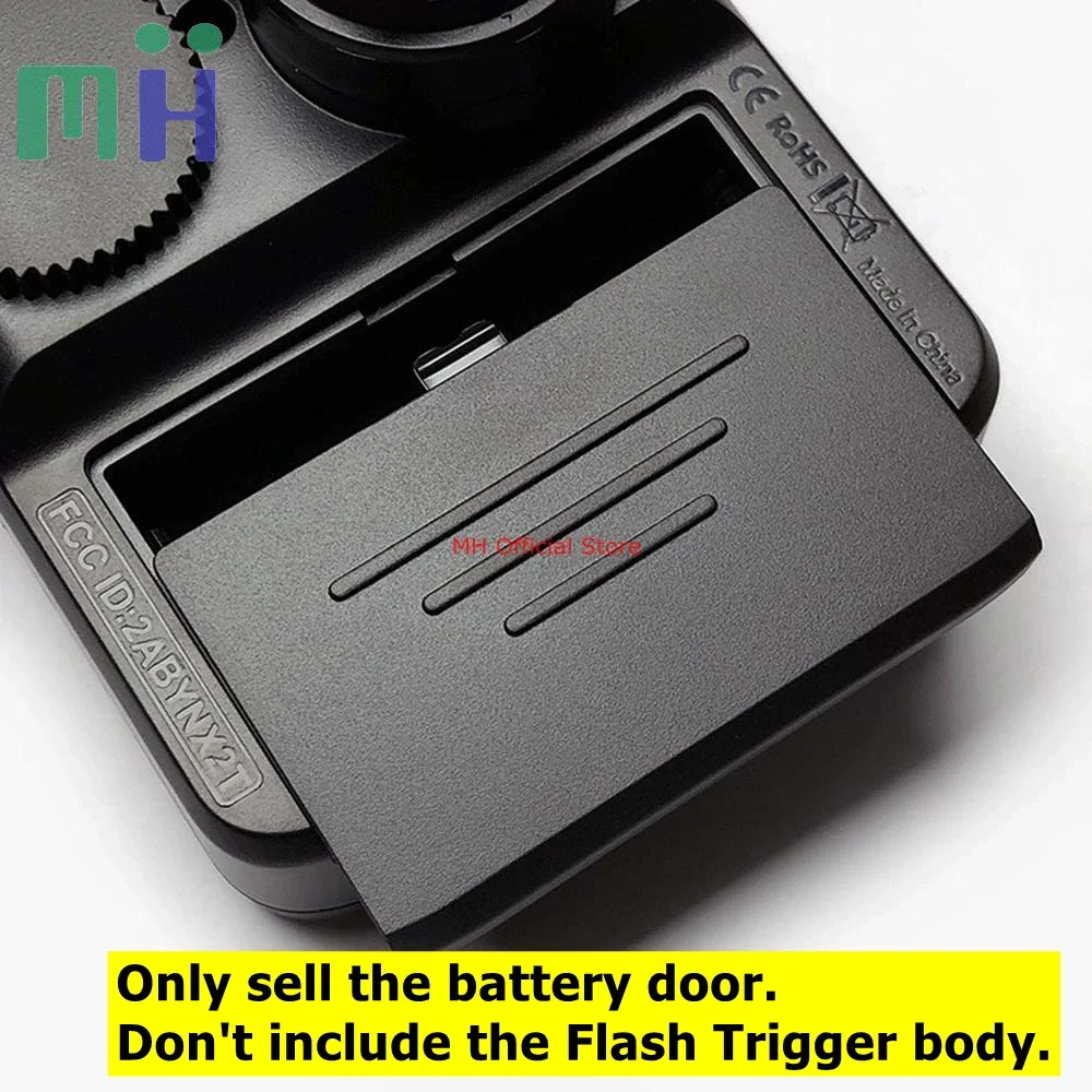 TTL 무선 플래시 트리거 리시버 X2-T X2T-S X2T-C X2T-N X2T-F X2T-O X2T-P, Godox X2 X2T 배터리 문짝 뚜껑 캡 커버, 신제품