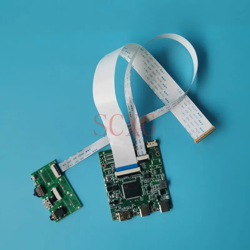 Controller Board Fit LTN145AT01 LP145WH1 LTN160AT06 N134B6 40Pin LVDS Laptop Screen 1366x768 Mini-HDMI USBC 3.0 1366*768 Kit DIY
