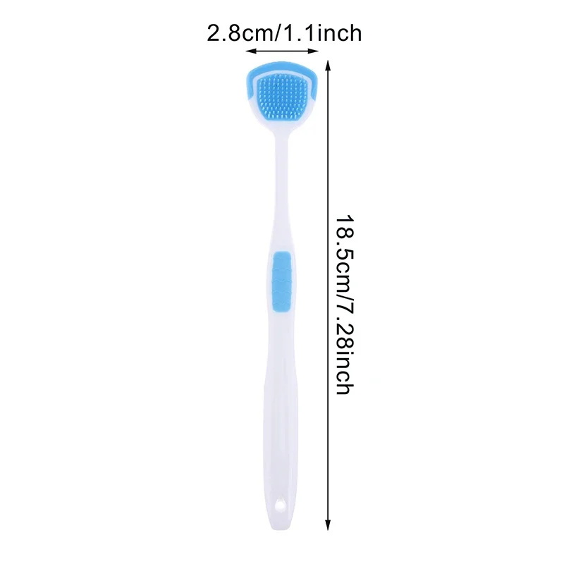 Grattoir à langue en Silicone souple, brosse de nettoyage buccal, brosse à dents, bouche, haleine fraîche, grattage, outils de soins d'hygiène, 1/5 pièces