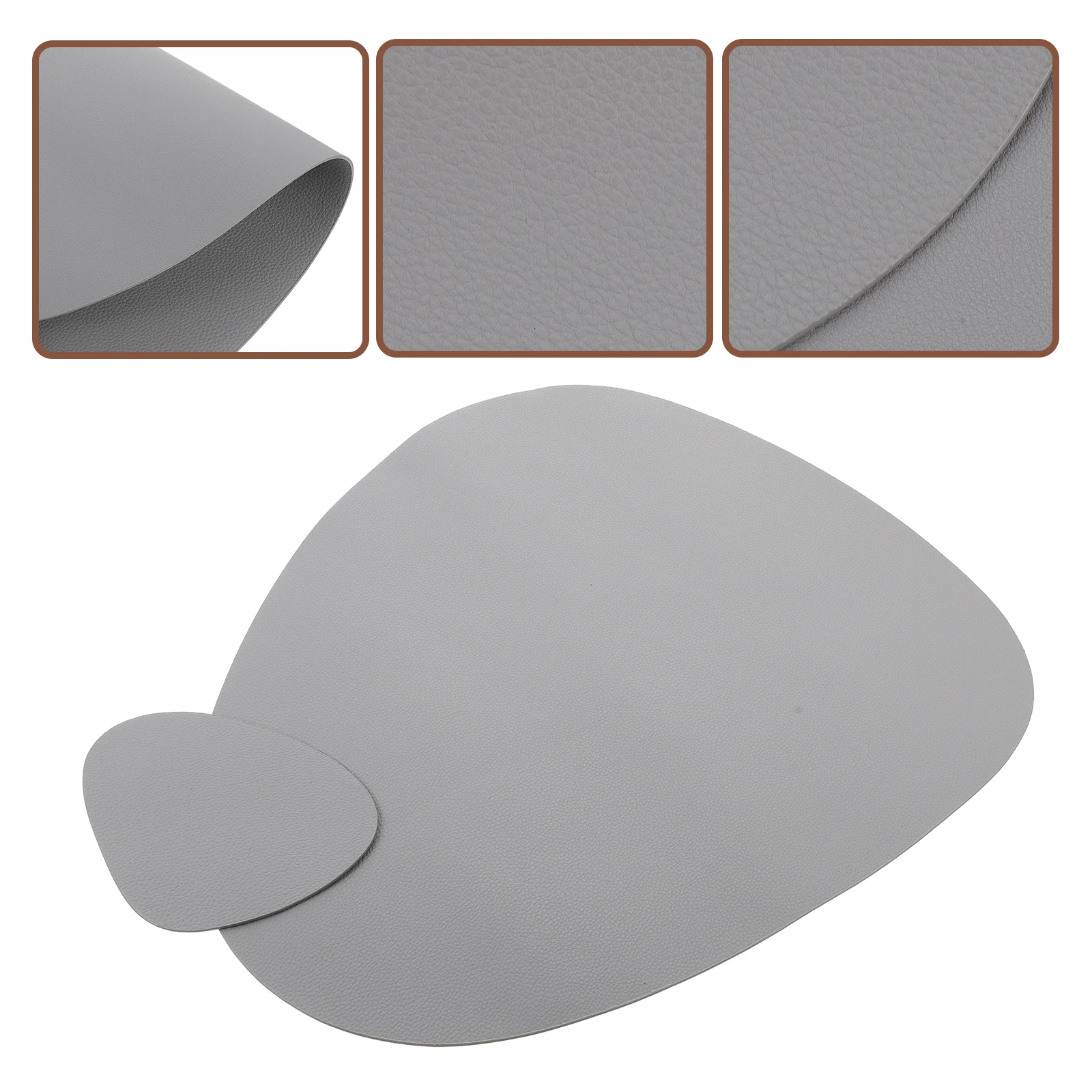 1 مجموعة مقاوم للماء قاعدة أكواب عازلة للحرارة الشمال نمط بولي Place مكان حصيرة طاولة طعام منزلية وسادة المضادة للانزلاق كوستر المنزل #3