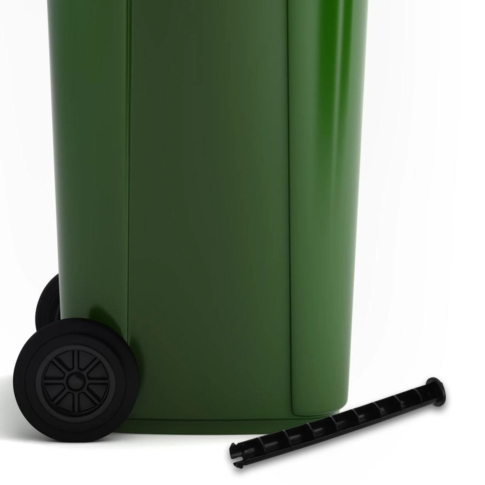 

4pcs Trash Can Lid Accessories Plastic Universal Fit 120L Wheelie Bin Replacement Secure Lock Garbage Container Latch