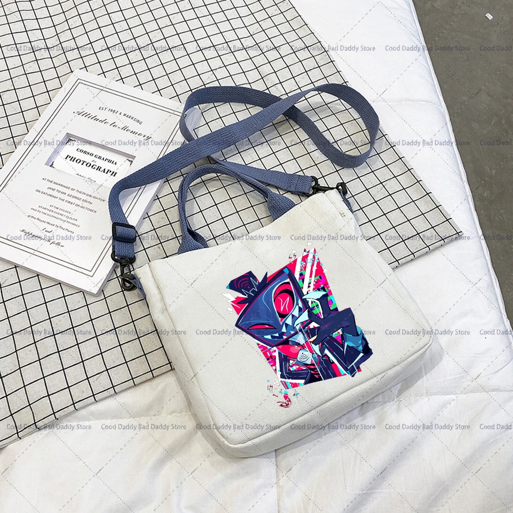 Сумки-через-плечо-с-принтом-аниме-hazbin-hotels-vox-alastor-для-мужчин-и-женщин-модная-сумка-на-ремне-квадратная-сумка-мессенджер-Рождественский-подарок