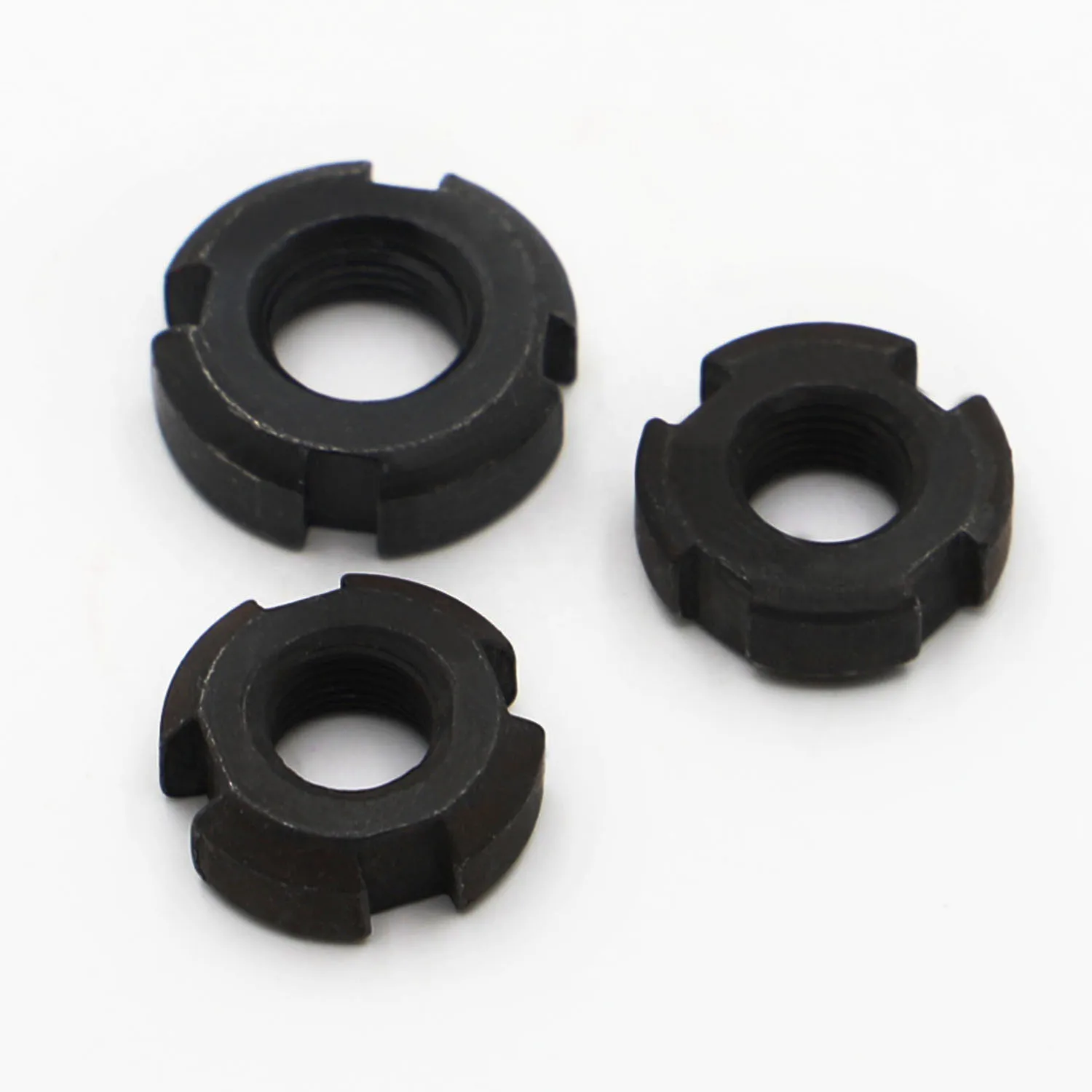 GB812 Членная гайка Круглая гайка с прорезями Круглая гайка из нержавеющей стали Круглая прецизионная контргайка M10 M12 M14 M16 M18 M20 M22 M24 - M35 1 шт.