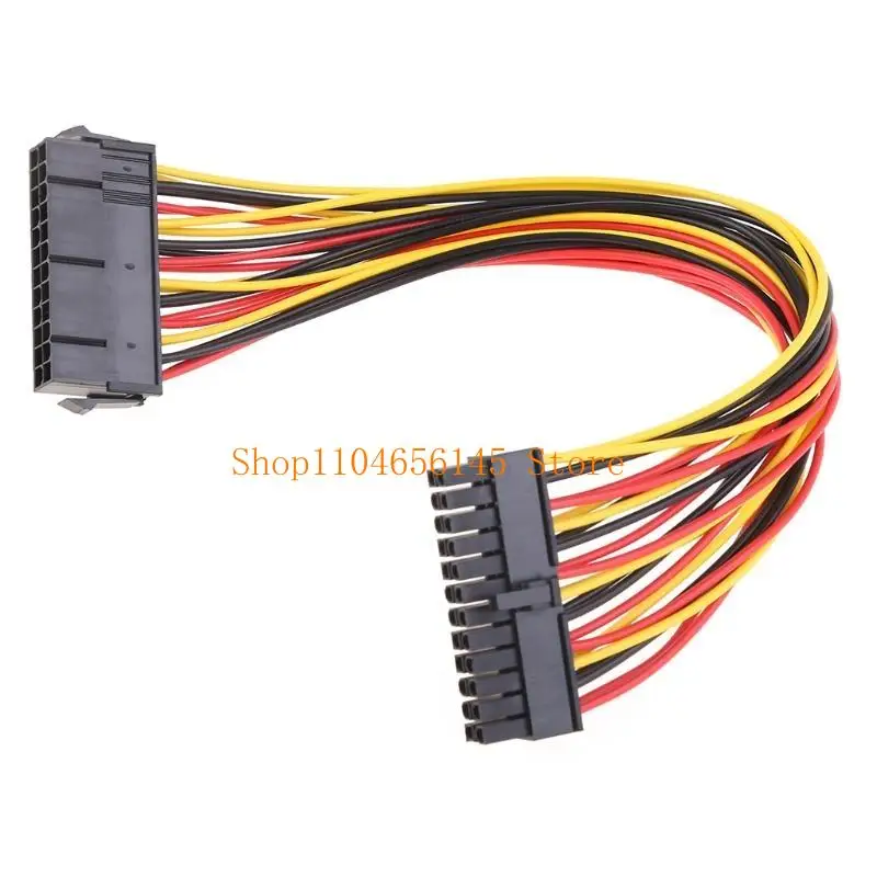 652F ATX 24Pin Male To Female Connector Motherboard PSU Power Supply Extension Cable