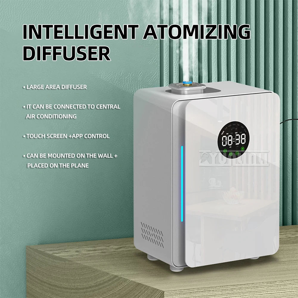 150ML Intelligent Essential Oil Diffuser Commercial Automatic Aroma Diffuser Perfume 500m³