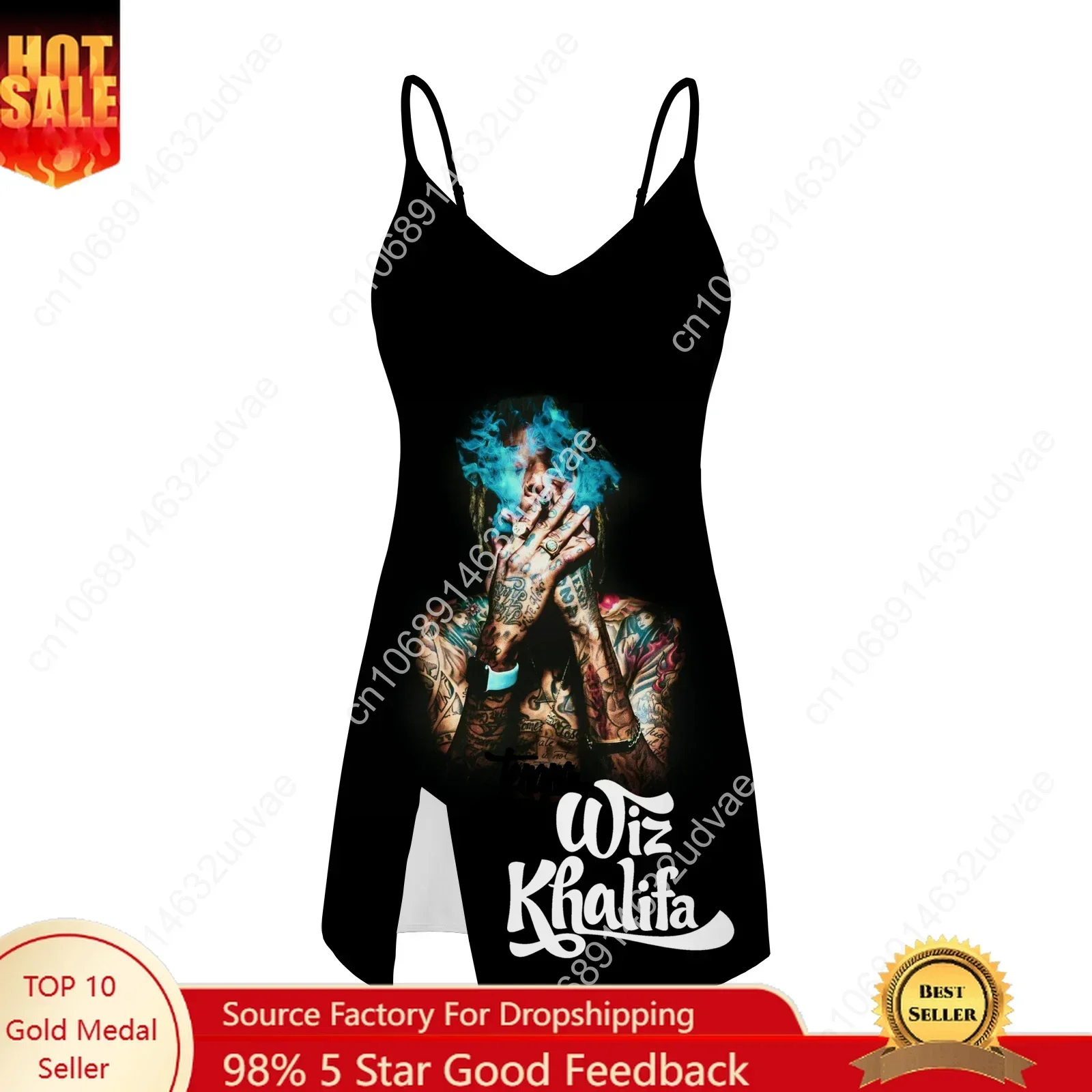 Wiz Khalifa Sling Dress Swimsuit Womens Bathing Suits Personalized Fashion Swimwear Pool Party Bikini Custom Made Beachwear