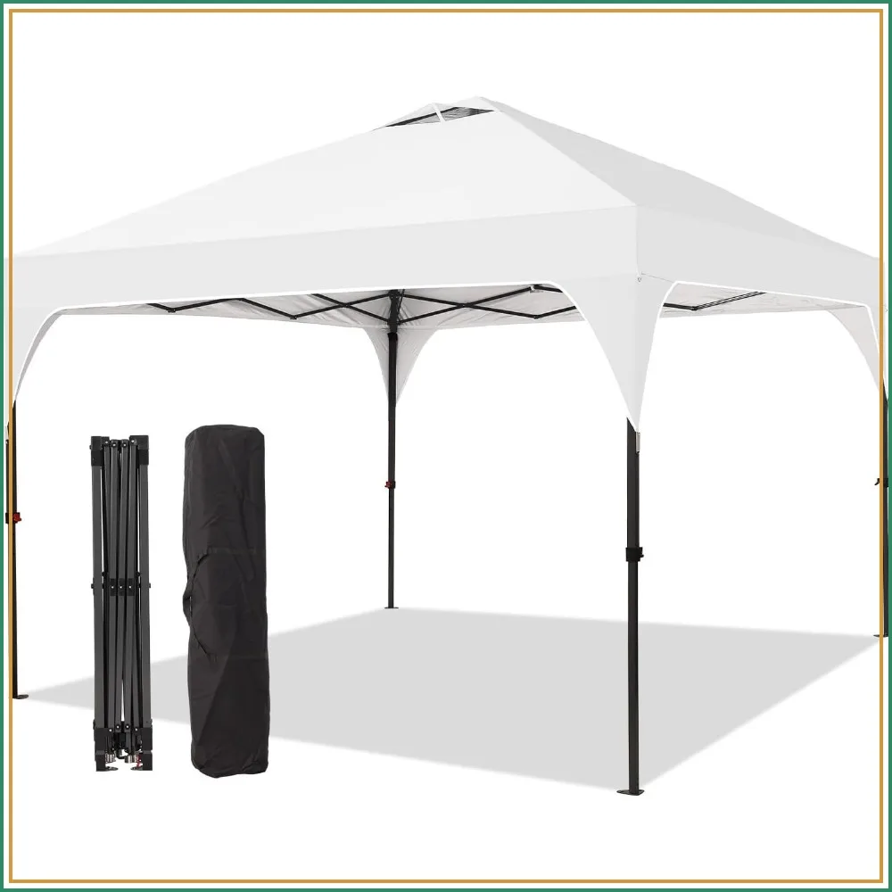 10x10 Pop Up Canopy Tent, Instant Outdoor Gazebo with Carrying Bag