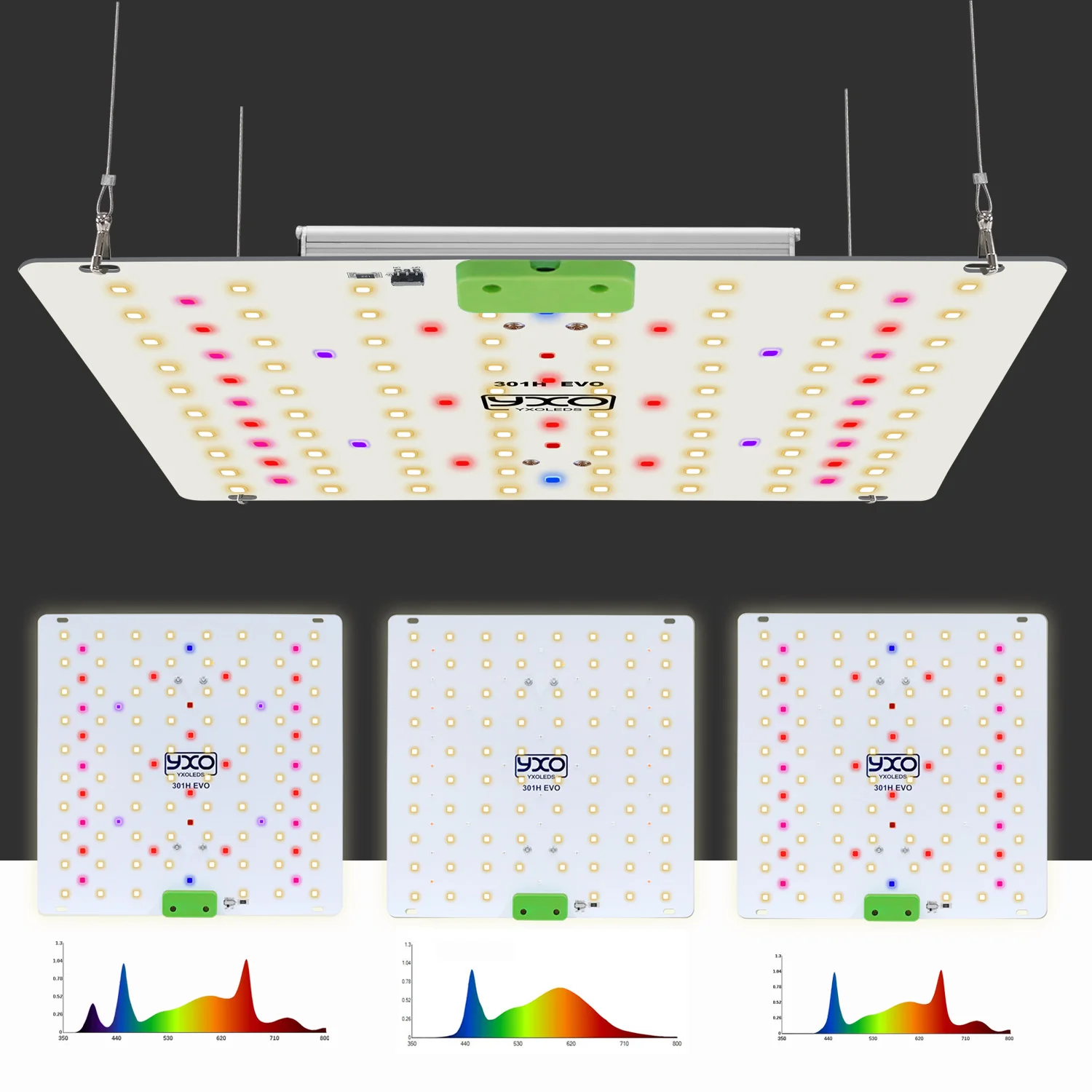 LM301H EVO LED مصباح النمو مع 85 واط مصباح نمو الطيف الكامل للبستنة المائية نمو النباتات الداخلية