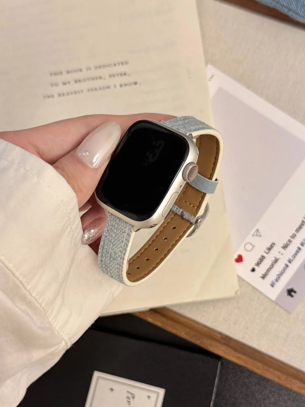 حلقة جلدية شعبية لساعة أبل سلسلة 10/9/8/7/6/5 38 مللي متر 40 مللي متر 41 مللي متر 42 مللي متر 44 مللي متر 45 مللي متر 46 مللي متر 49 مللي متر حزام