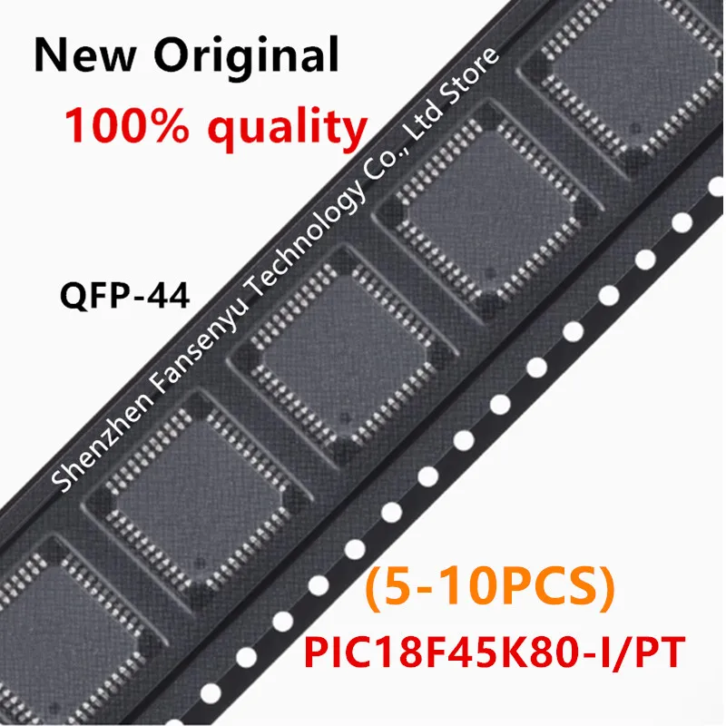 (5-10piece) 100% New PIC18F45K80-I/PT PIC18F45K80 QFP-44 Chipset