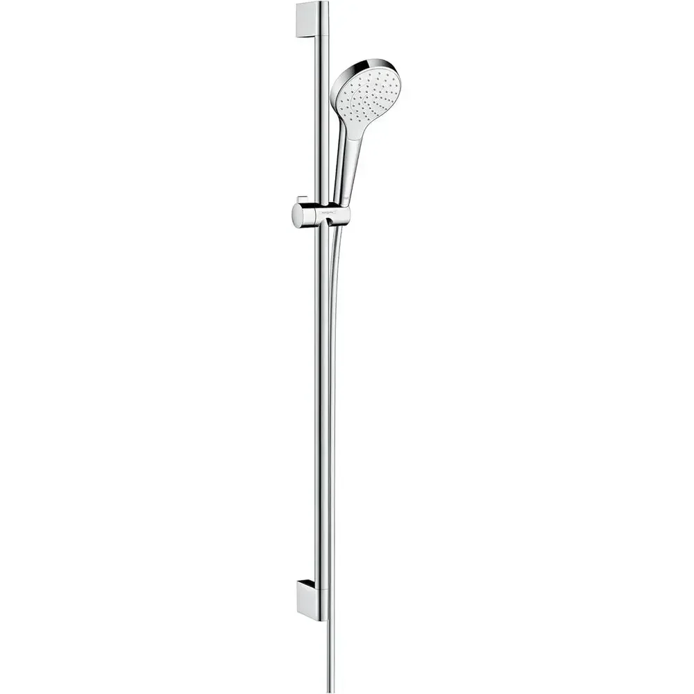 EcoSmart Shower Set with 1-Jet, 900mm Wide, White and Chrome Finish