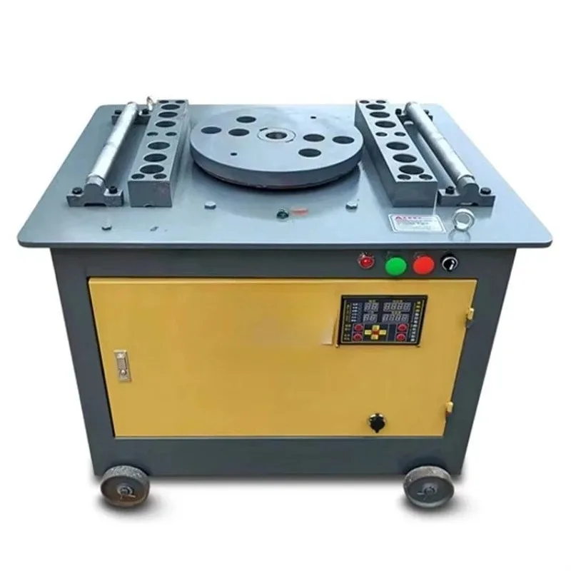Cheap 6 mm to 45 mm Spiral Bender Wrought Iron Bending Machine Steel Round Steel Rebar Bending Machine