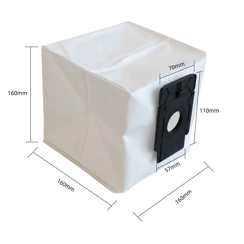 Suku Cadang Robot Vacuum Cleaner 360 S8 Plus / EZVIZ RE4 Plus / RE5 Plus: Sikat Utama, Filter HEPA, Kain Pel, Kantong Debu