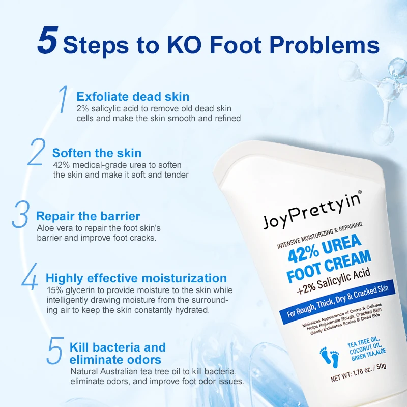 Joypretty Exfoliator Foot Cream Dead Skin Remover Heel Crack Repair Cream Treatment Moisturizing Hand Feet Skin Care Foot Mask