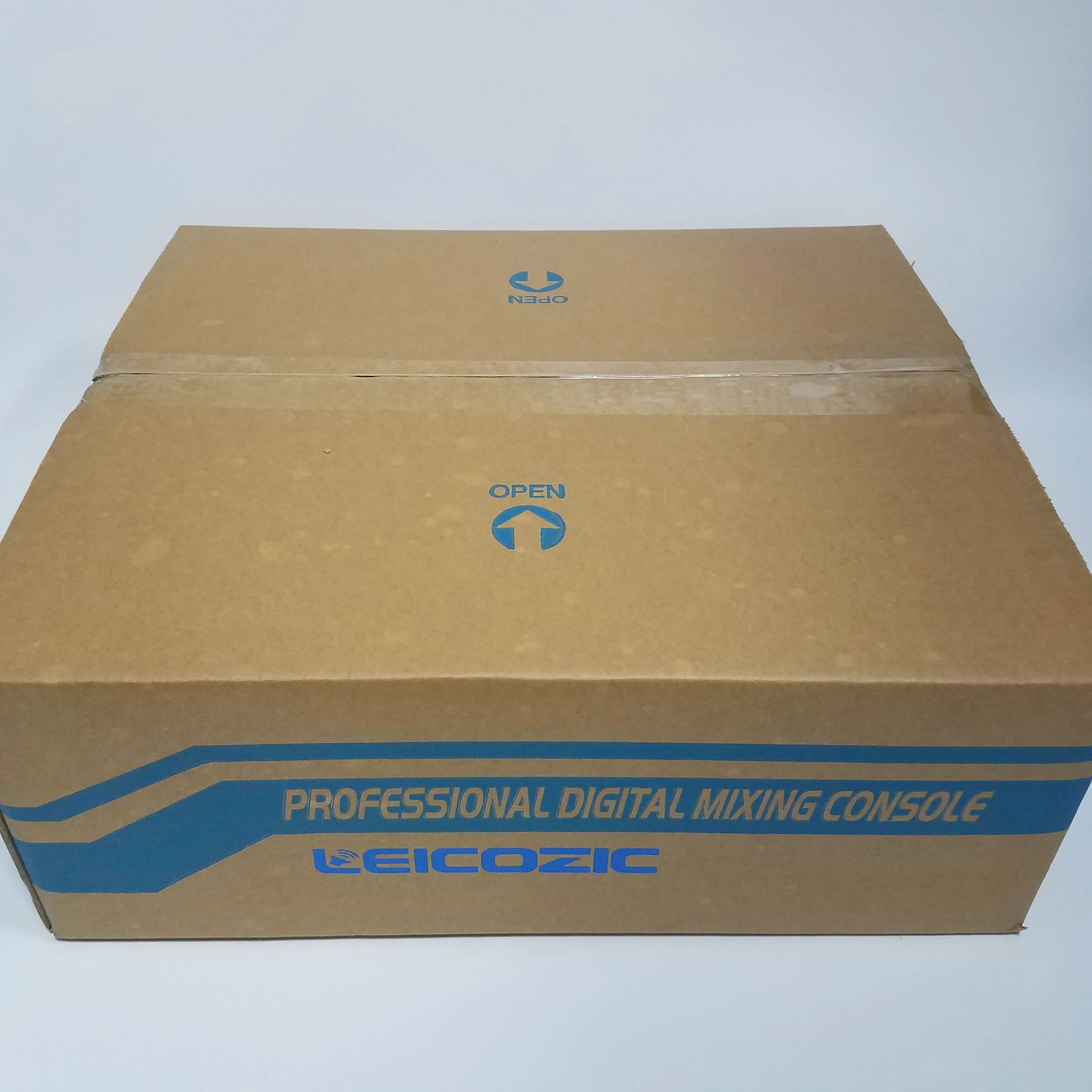 Leicozic-mezclador Digital profesional de 12 canales, Consola de escritorio de mezcla de Audio, Consola de estudio Mikser, DJ para escenario, iglesia, barra de sonido