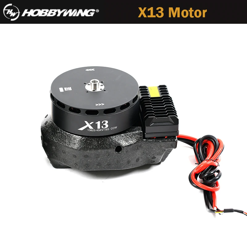 Hobbywing X13 18S Power System Maximum Load 54-56kg for 4-axis 50L Multirotor Agricultural Spraying Drone