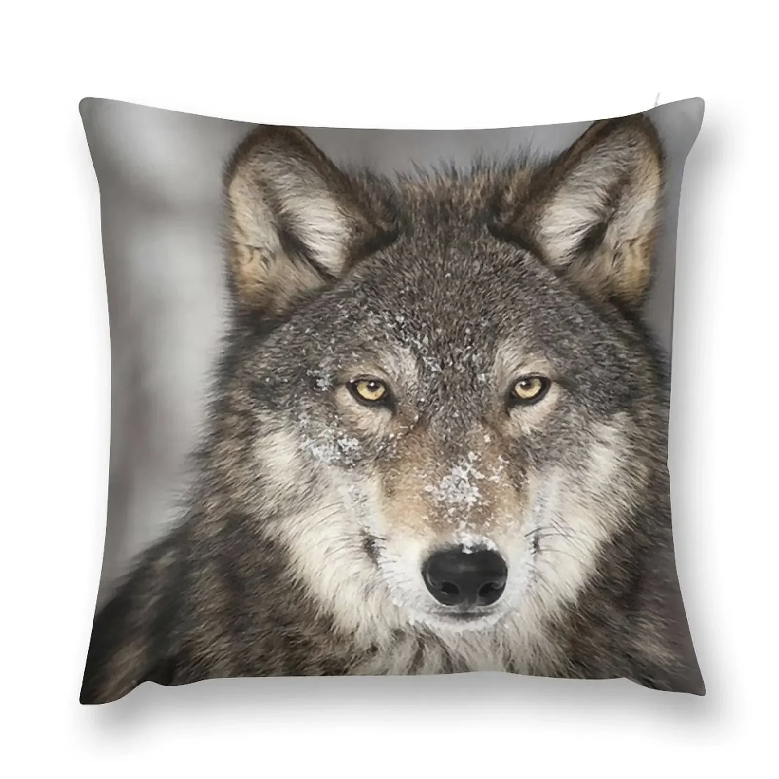 

Animal Print - wolf by Aariv Throw Pillow pillow pillowcase Room decorating items Pillows Aesthetic pillow