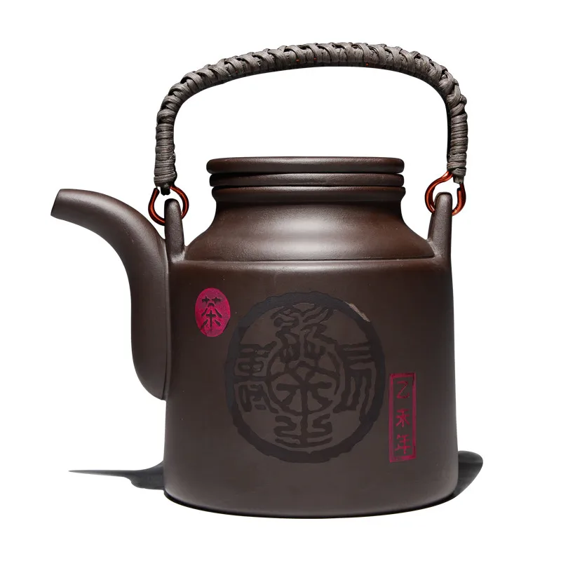 Large Capacity Yixing Teapot Purple Clay Tea Pot Household Kung Fu Kettle with Filter Office Teacup Ceramic Set Drinkware