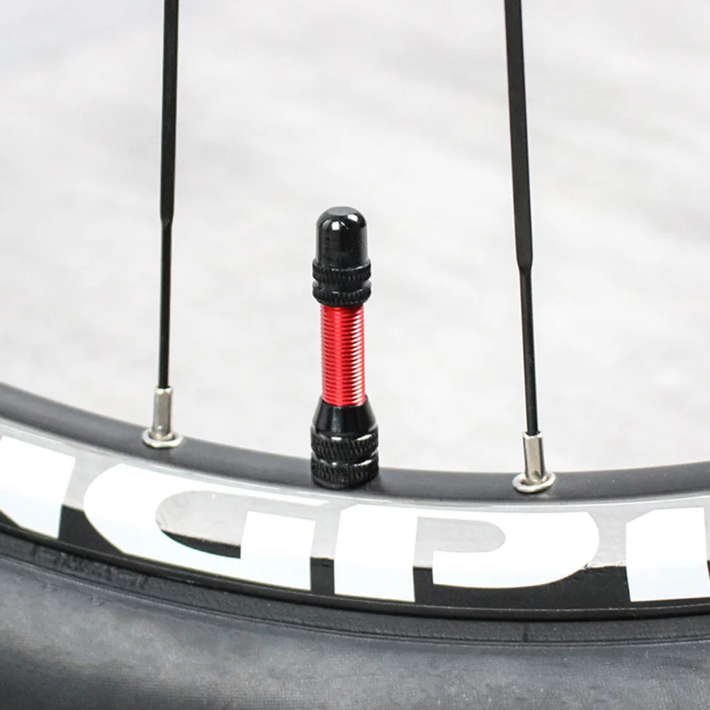 

9pcs 1 Set Aluminum Alloy Bike Stem Core Remover Tool Vacuum Tire Valve Replacement Tubeless Stems Metal Wheel Accessories