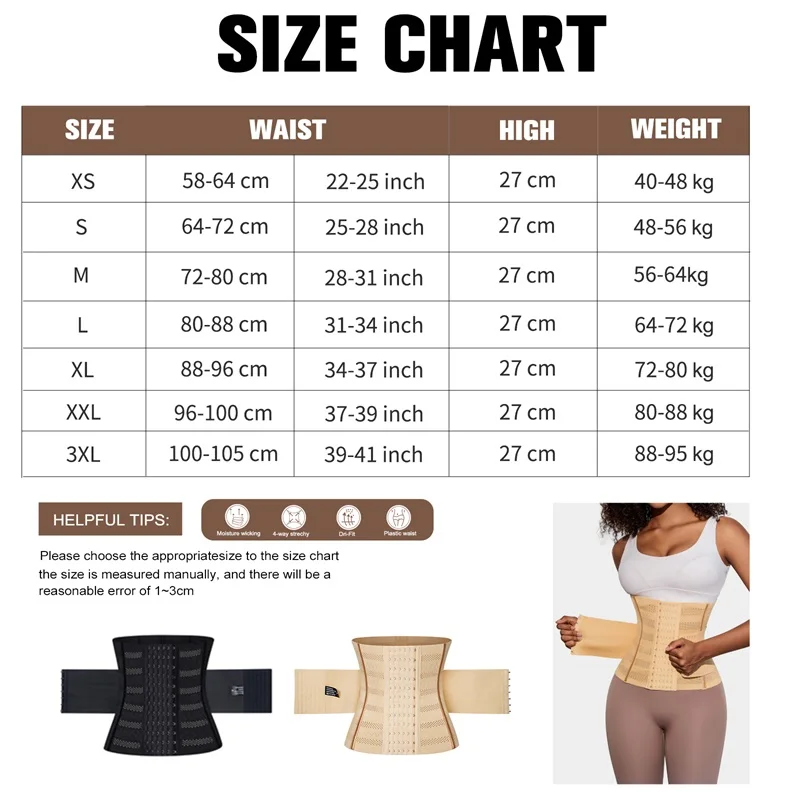 MiiOW Double Breathable Abdomen Tightening Shapewear Waist Trainer Posture Corrector Bodysuit Body Shaper Women's Tummy Girdle