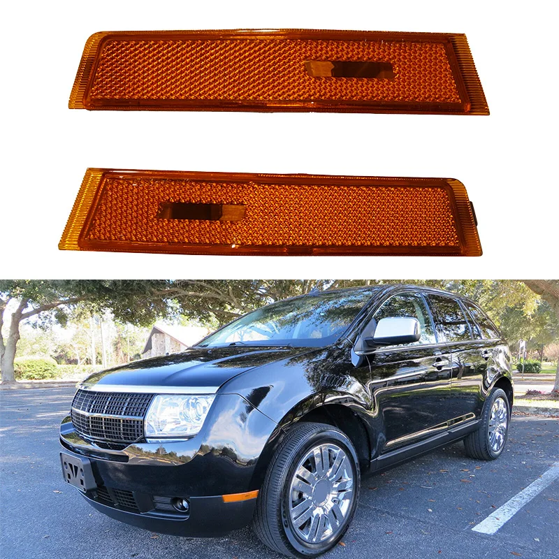 

Для Lincoln MKX 2007-2010 автомобильный передний бампер, крыло, боковой габаритный указатель поворота, корпус индикаторной лампы, автоаксессуары