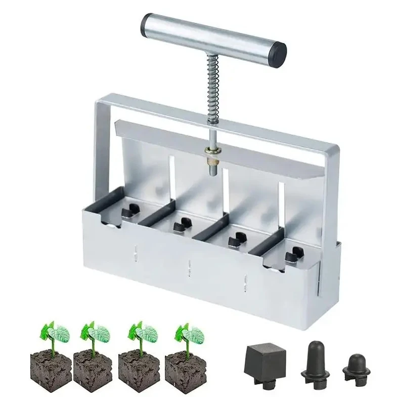 

soil blockers, garden tools, garden toolsHand-held clod makers, hand-held seedlings，