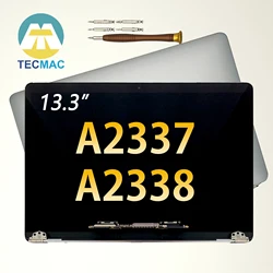 New A2337 A2338 LCD Display for Macbook 2020 13 Screen Replacement Full Assembly Retina M1 EMC 3598 3578