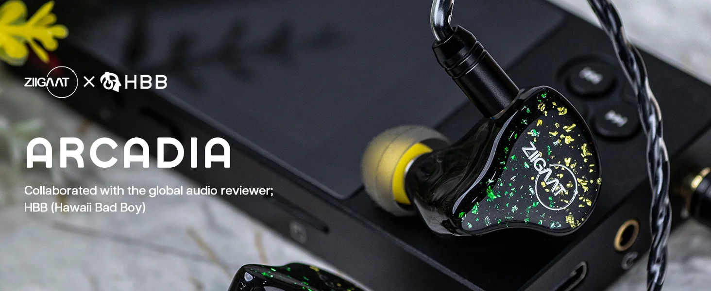 Linsoul ZiiGaat x HBB Arcadia 10 mm Topologie-Membran + Knowles 29689 + Knowles 33518 Treiber Hybrid IEM Hifi-Kopfhörer Kabelgebundene Ohrhörer – Detail 1