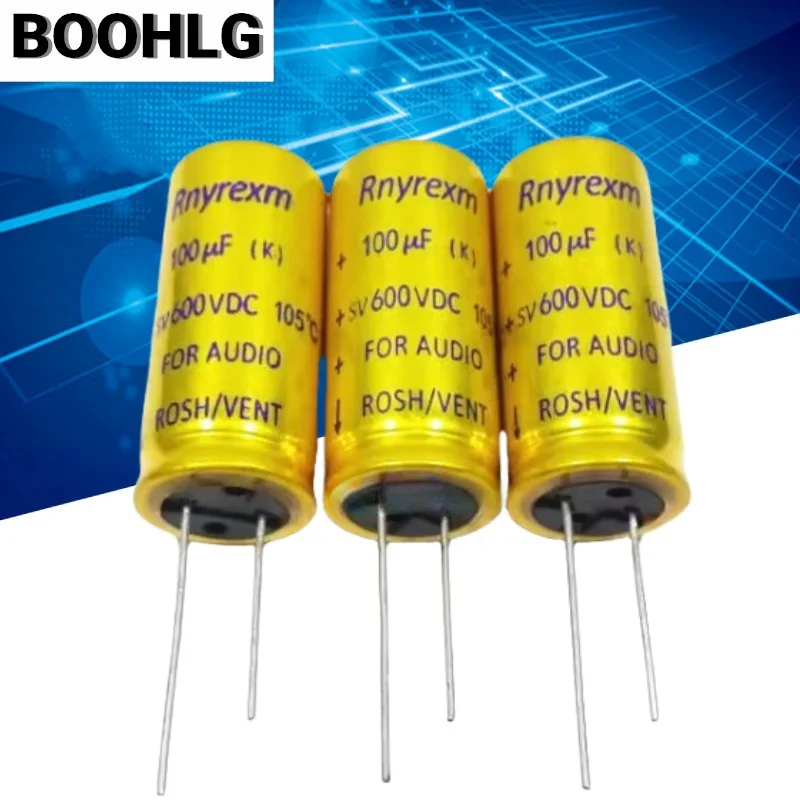 2pcs-600v-100uf-600v-novo-original-rnyrexm-capacitor-eletrolitico-de-alta-tensao-de-longa-duracao-18x41