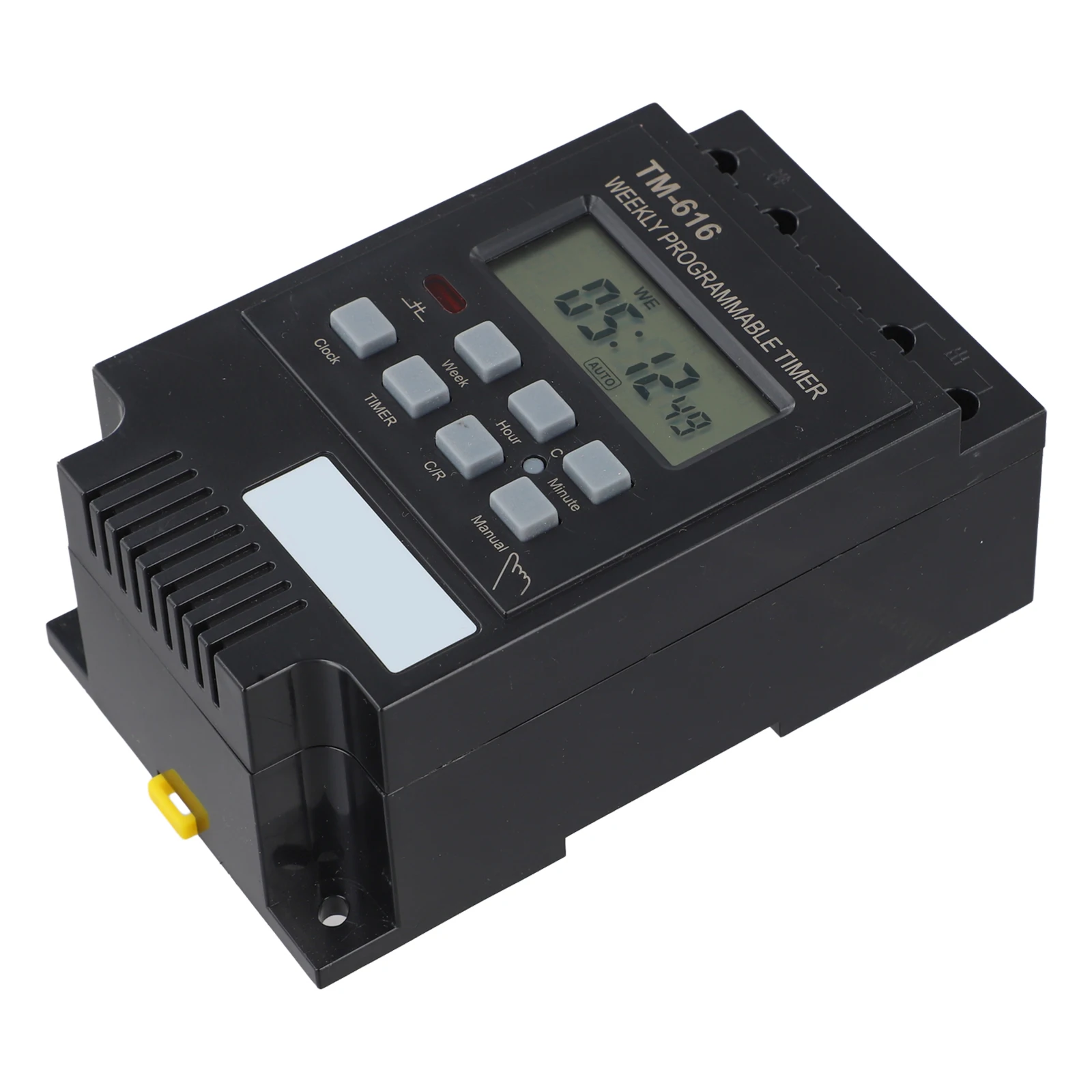 /30AMP /Weekly /Programmable Digital Switch Relay Timer 220V DIN Rail Mount For Home Appliance Energy Saving Control Device