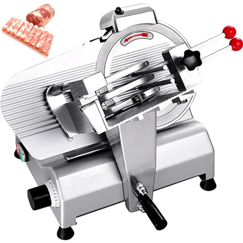 for Hot 10 Inch Half Frozen Slicer Lamb Cubing Machine Semi-automatic Frozen Lamb Raw Meat Lunch Meat Slicer