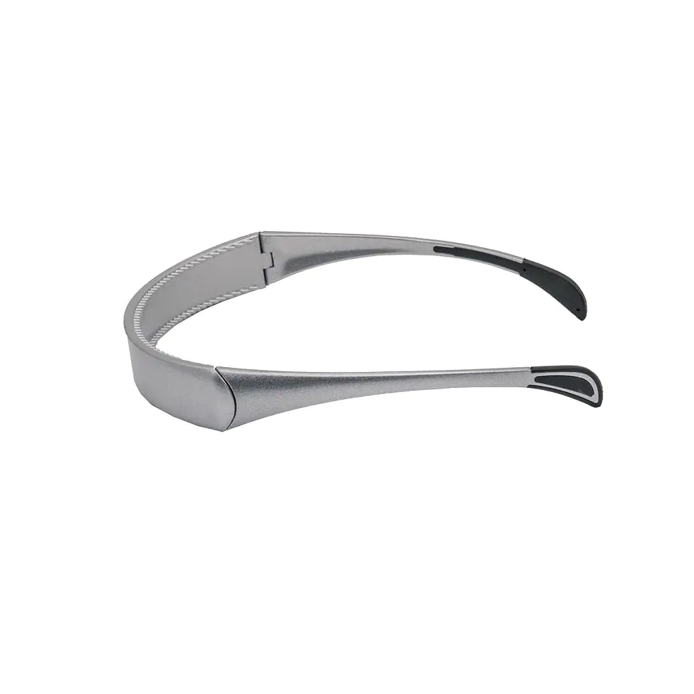

Hinged Headband fits like sunglasses providing lift and style without giving you a headache Band (Silver)