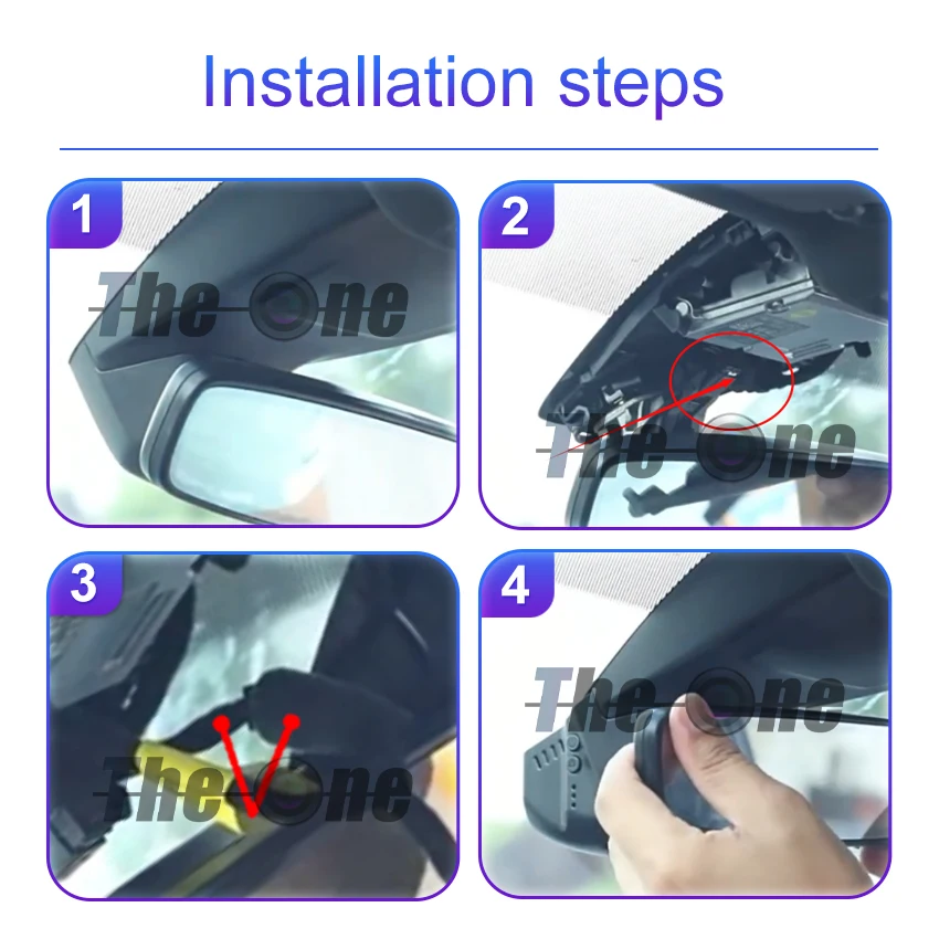 Special Car DVR Dash Cam For Volkswagen VW 86mm Tiguan mk2 RLine Allspace 2017-2021 for Seat Tarraco MY23 Plug and play Dashcam