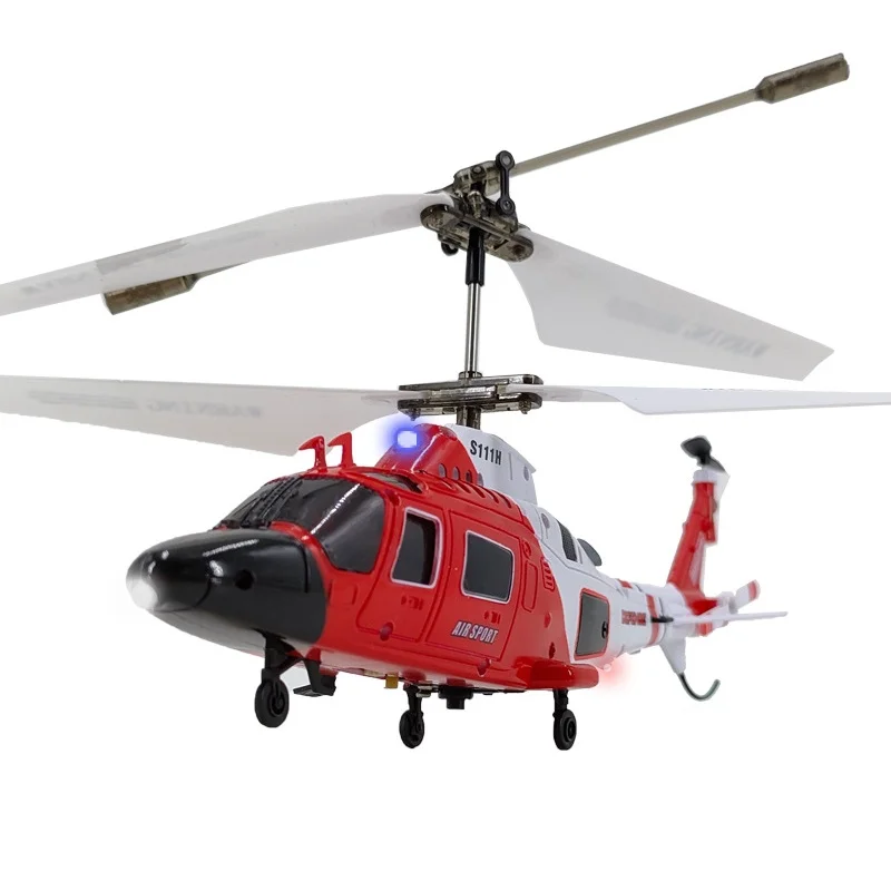 Jouet d'Avion Électrique S109, Simulation Apache, Hélicoptère à Double Pagaie, Multifonction, Télécommande, 20cm, Petit Avion, Cadeaux pour Enfants