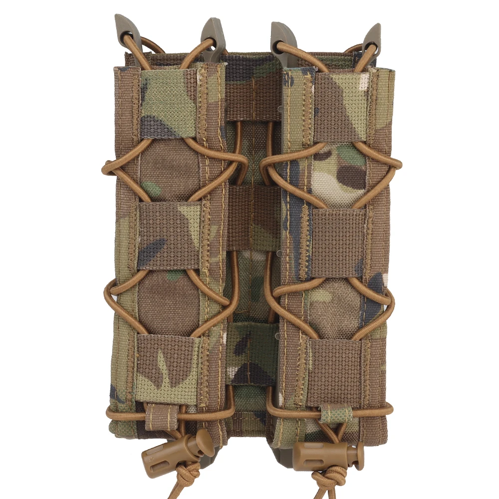 Tiger Type Long Double Quick Pull Mag Pouch