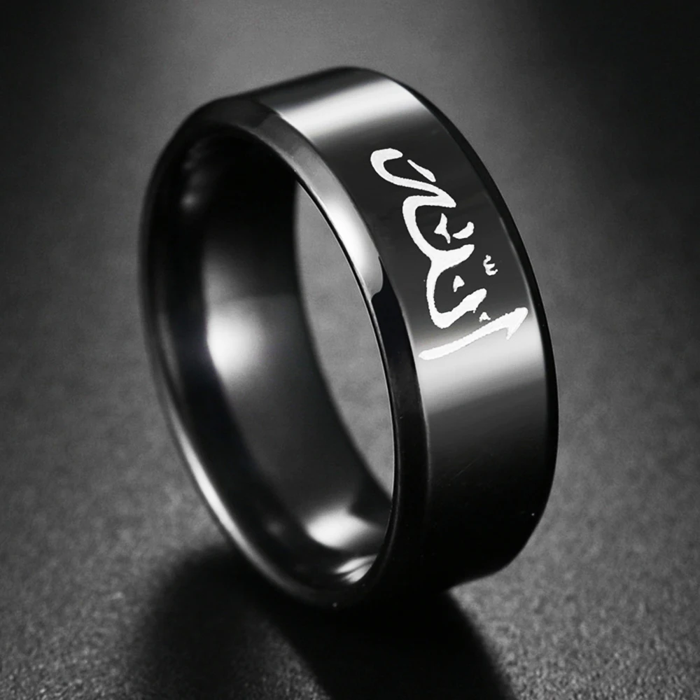 

New Arrival Fashion Smooth Simple Chain Sport Party Ring for Man Punk Anniversary Couple Rings Unisex Jewelry Gift Wholesale