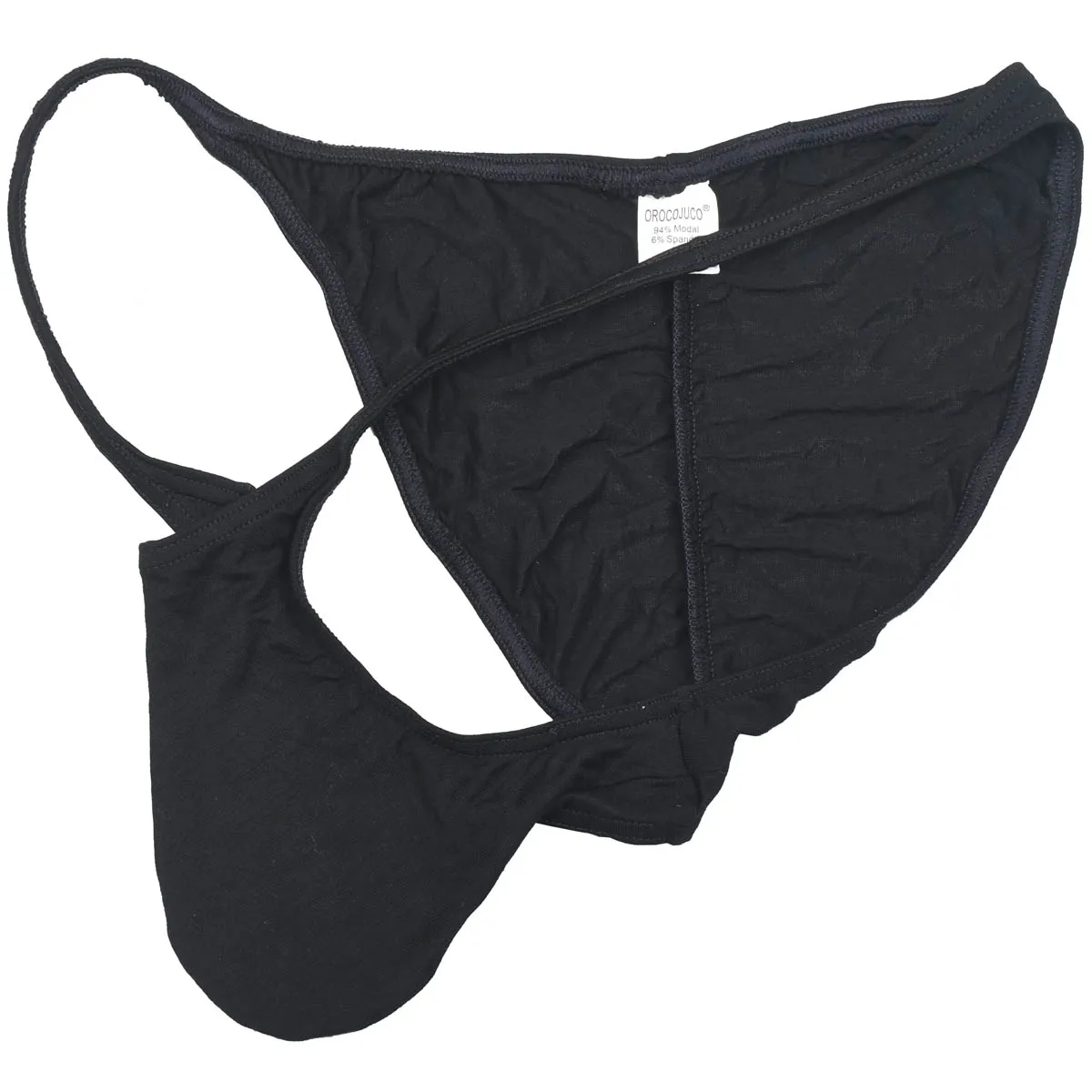 3Pack Men's Bikni Briefs Sexy String Slip Underwear Bulge Pouch Thong Soft Panties Breathable Underpant Sissy Panties for Male D