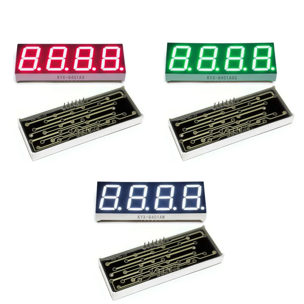 10PCS 0.8-inch 4-digit digital tube 71.5mmX26mm digital display screen 