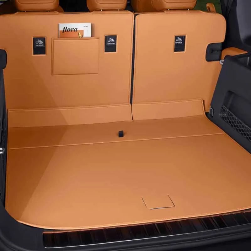 

For Chery ICAR V27 ICAUR V27 2026 Rear Trunk Cushion Second Row Seat Backrest Leather Trunk Protective Pad Modified Accessories