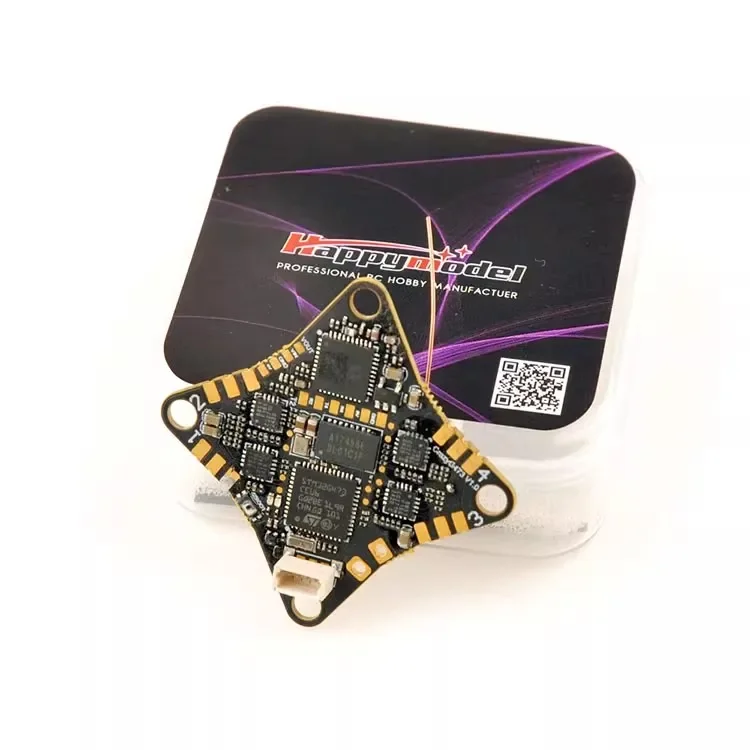 Happymodel CrazyG473 V1.0 AIO 5-IN-1 flight controller built-in UART ELRS and 5.8G openvtx / 5A ESC 25.5x25.5 For FPV Parts