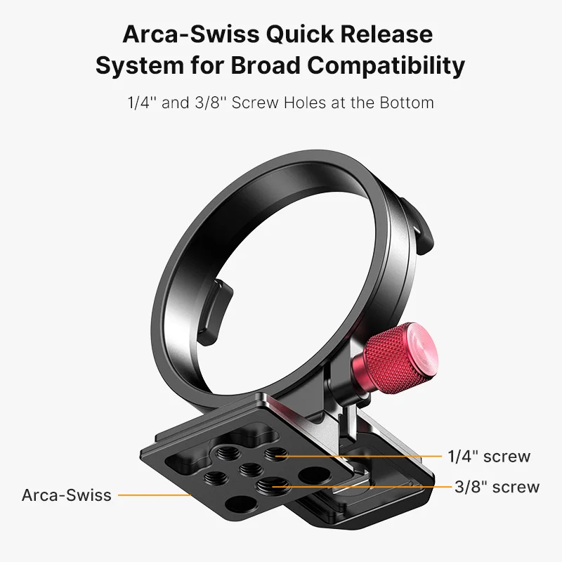 Ulanzi S-63 Arca Rotatable Horizontal-To-Vertical Mount Plate Kit for Sony A7 III/A7R V/A7 IV/A7S III/A7R IV DSLR Camera