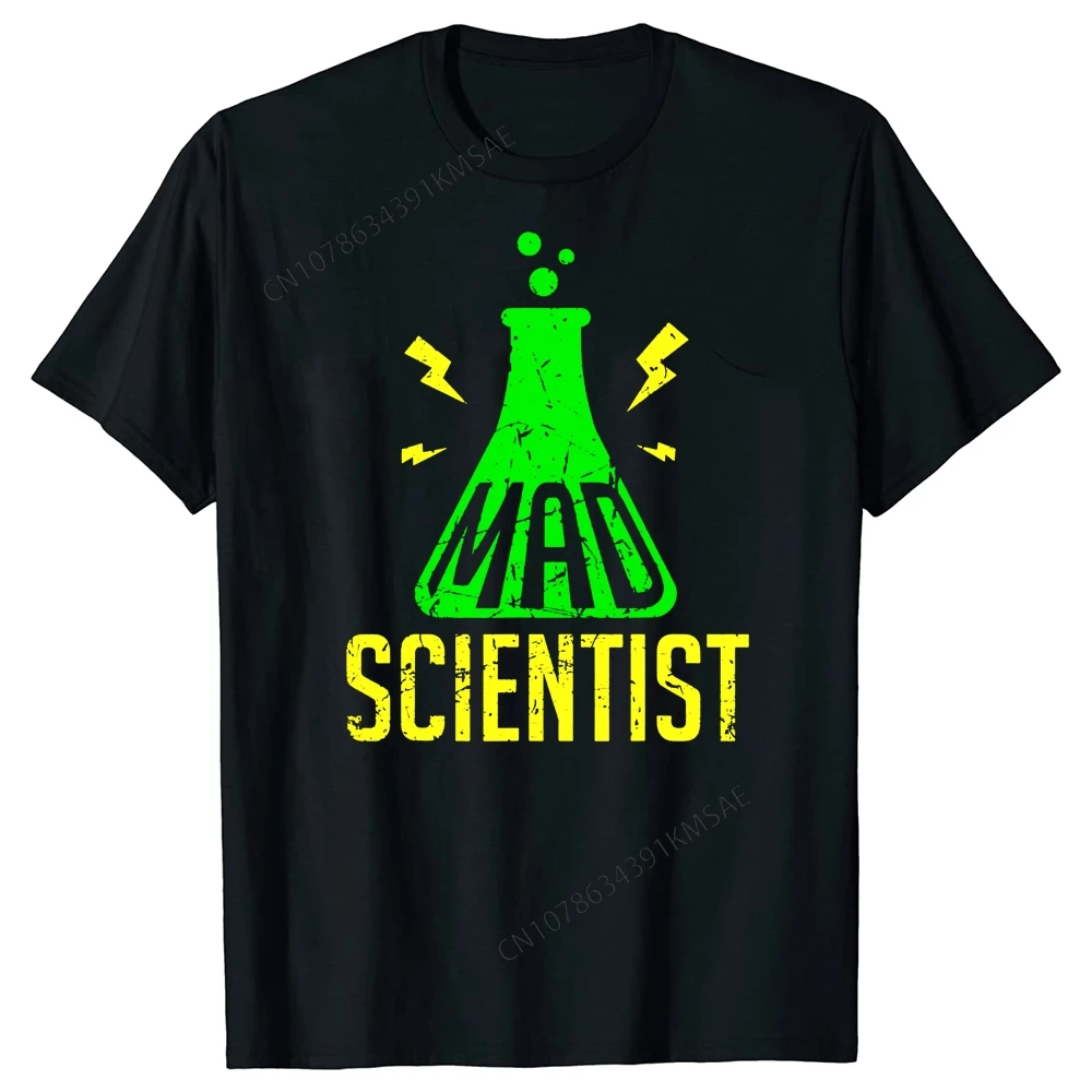 Funny Mad Scientist T Shirt Science Graphic Cotton Streetwear Short Sleeve Birthday Gifts Summer Style T-shirt Mens Clothing