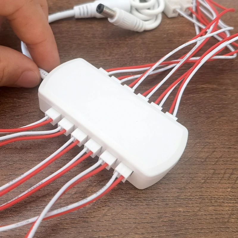 Alimentation électrique à tension réglable 3V-12V, modèle d'éclairage lumineux, plate-forme de table de sable, transformateur AC/DC avec résistance