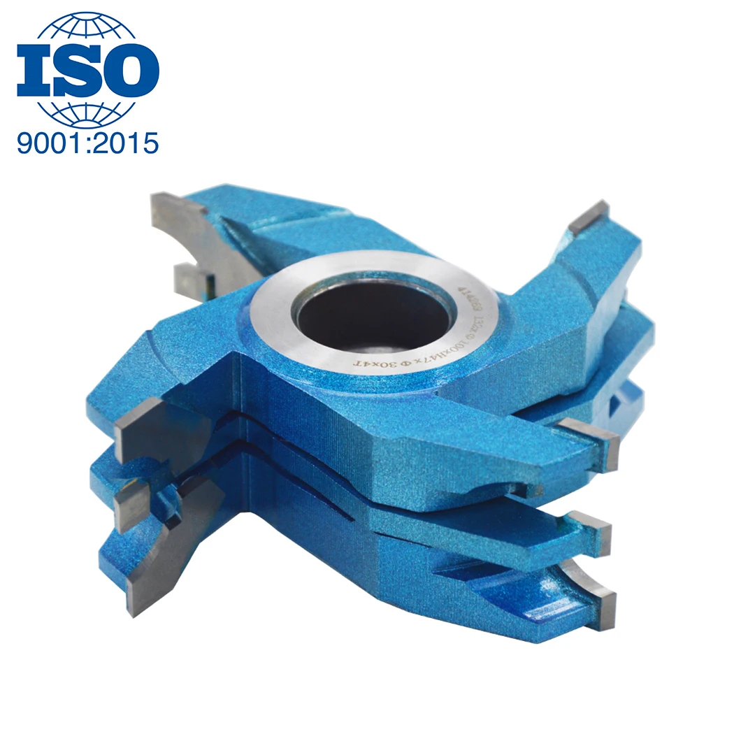 

Wood Cabinet Door Knife Spindle Model Tool Carbide Tipped Flooring Tongue Groove Cutter Head